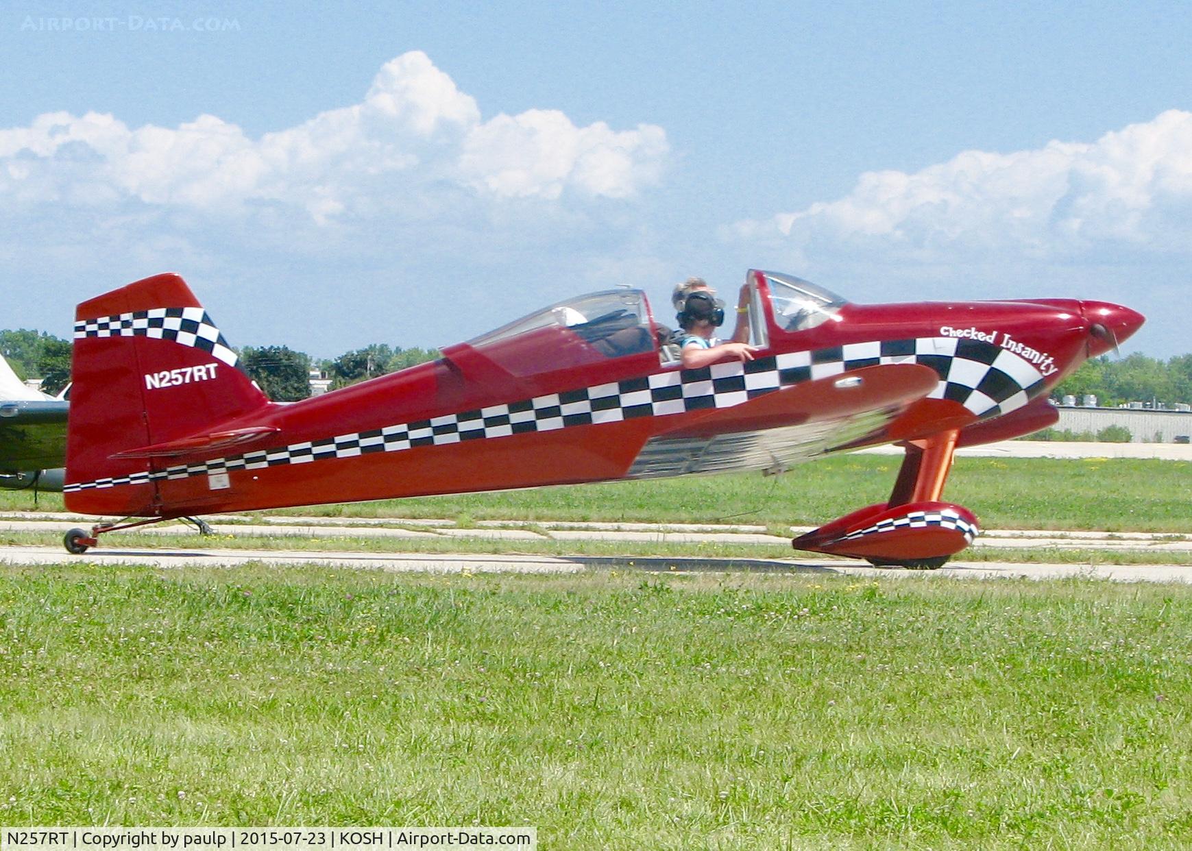 N257RT, Vans RV-6 C/N 25412, At AirVenture.