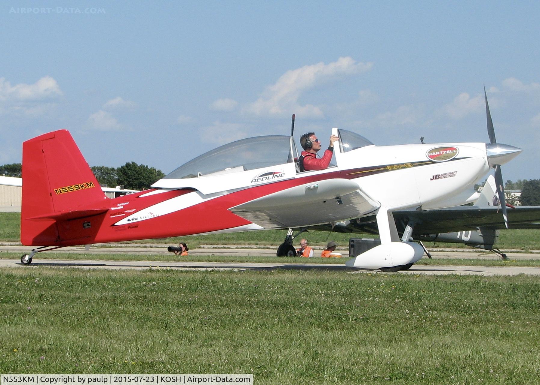 N553KM, 2004 Vans RV-8 C/N 81553, At AirVenture.