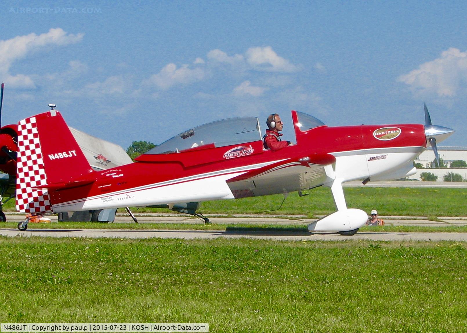 N486JT, Vans RV-8 C/N 82689, At AirVenture.