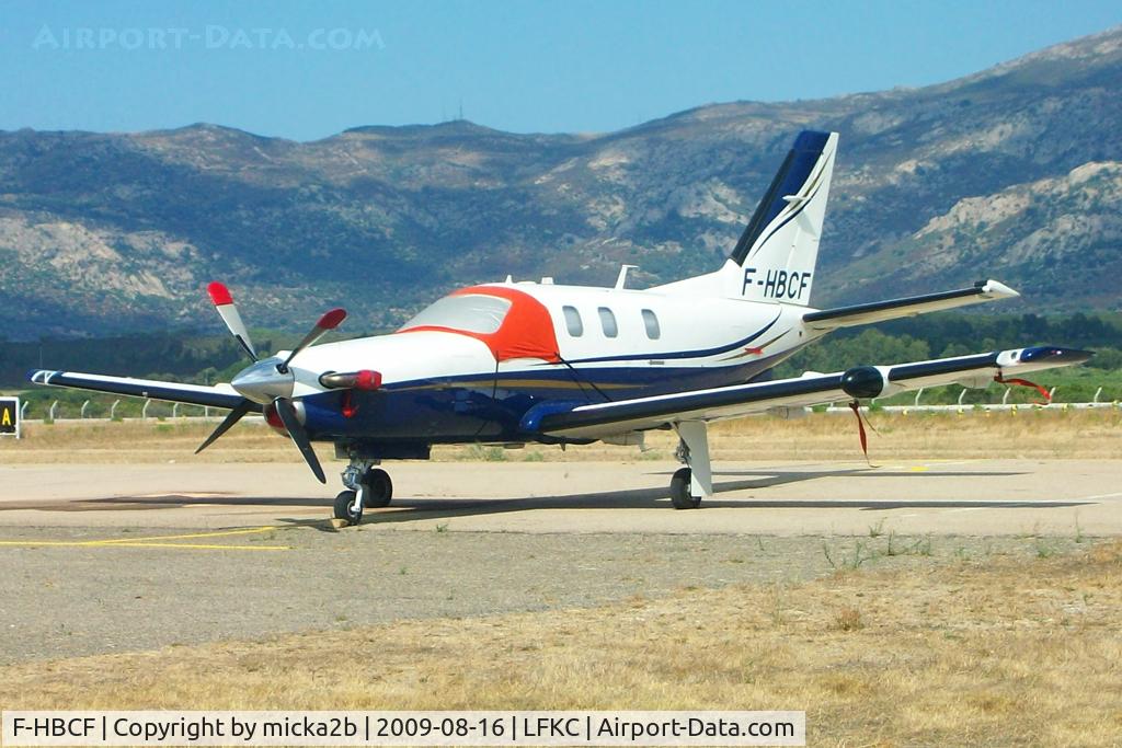 F-HBCF, 2005 Socata TBM-700C-2 C/N 321, Parked