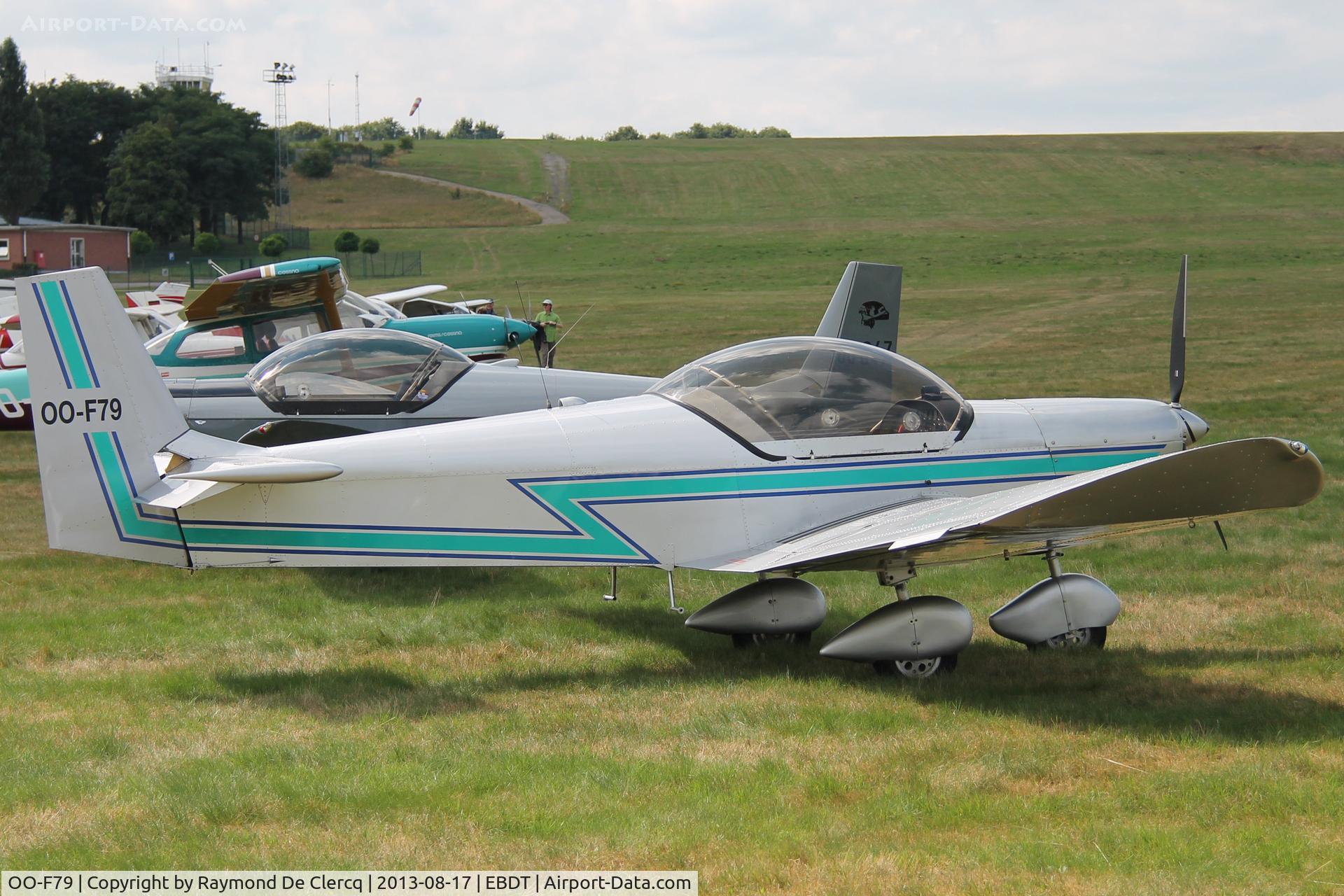 OO-F79, Zenair CH-601 Zodiac C/N 6-9056, Schaffen fly in.