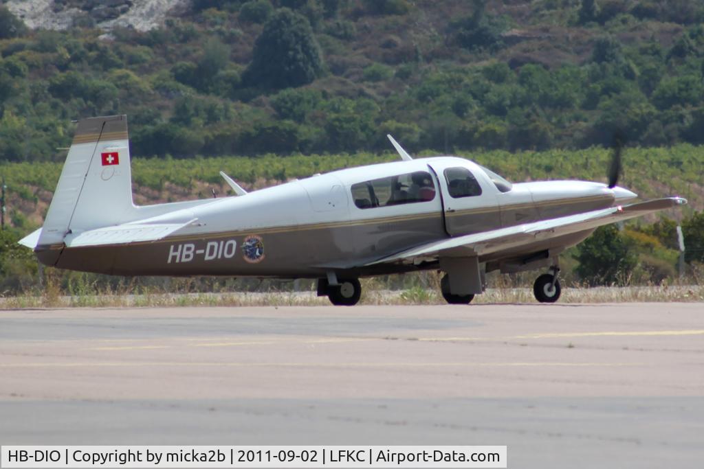 HB-DIO, 1996 Mooney M20R Ovation C/N 29-0034, Taxiing