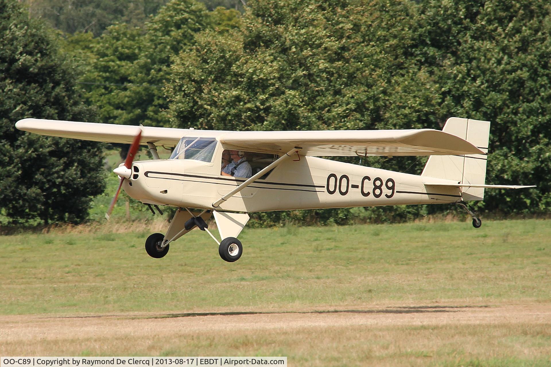 OO-C89, Murphy Maverick C/N 97, Schaffen fly in.