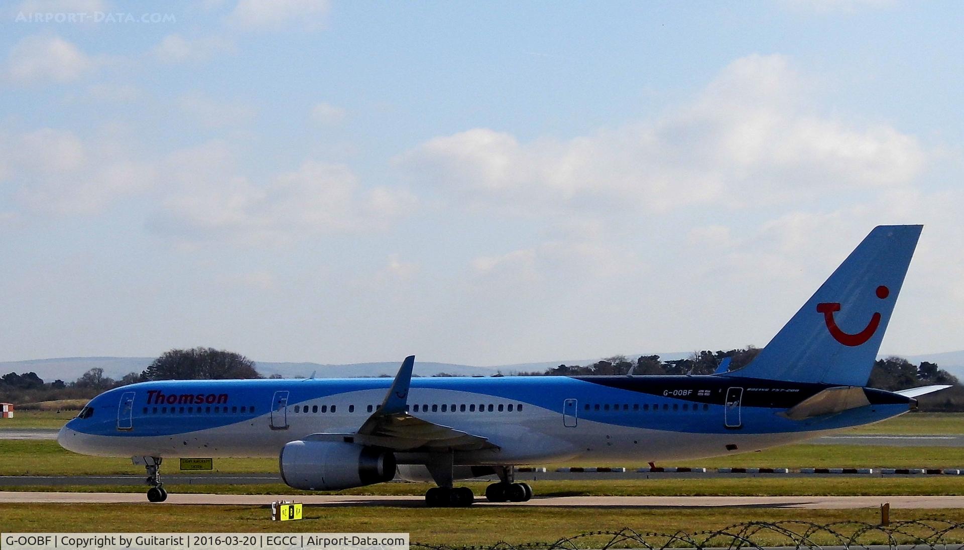 G-OOBF, 2004 Boeing 757-28A C/N 33101, At Manchester