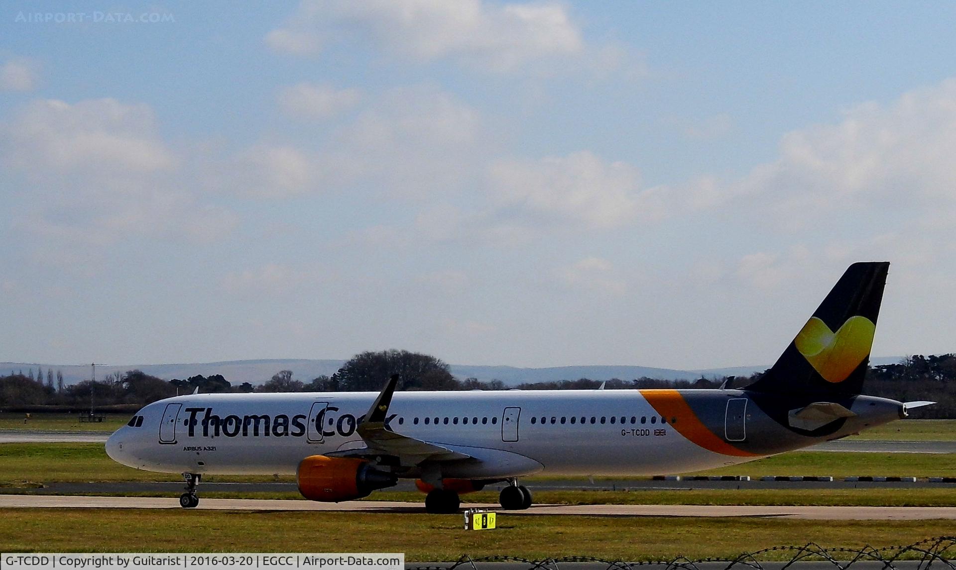 G-TCDD, 2014 Airbus A321-211 C/N 6038, At Manchester