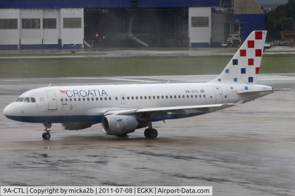 9A-CTL, 2000 Airbus A319-112 C/N 1252, Taxiing