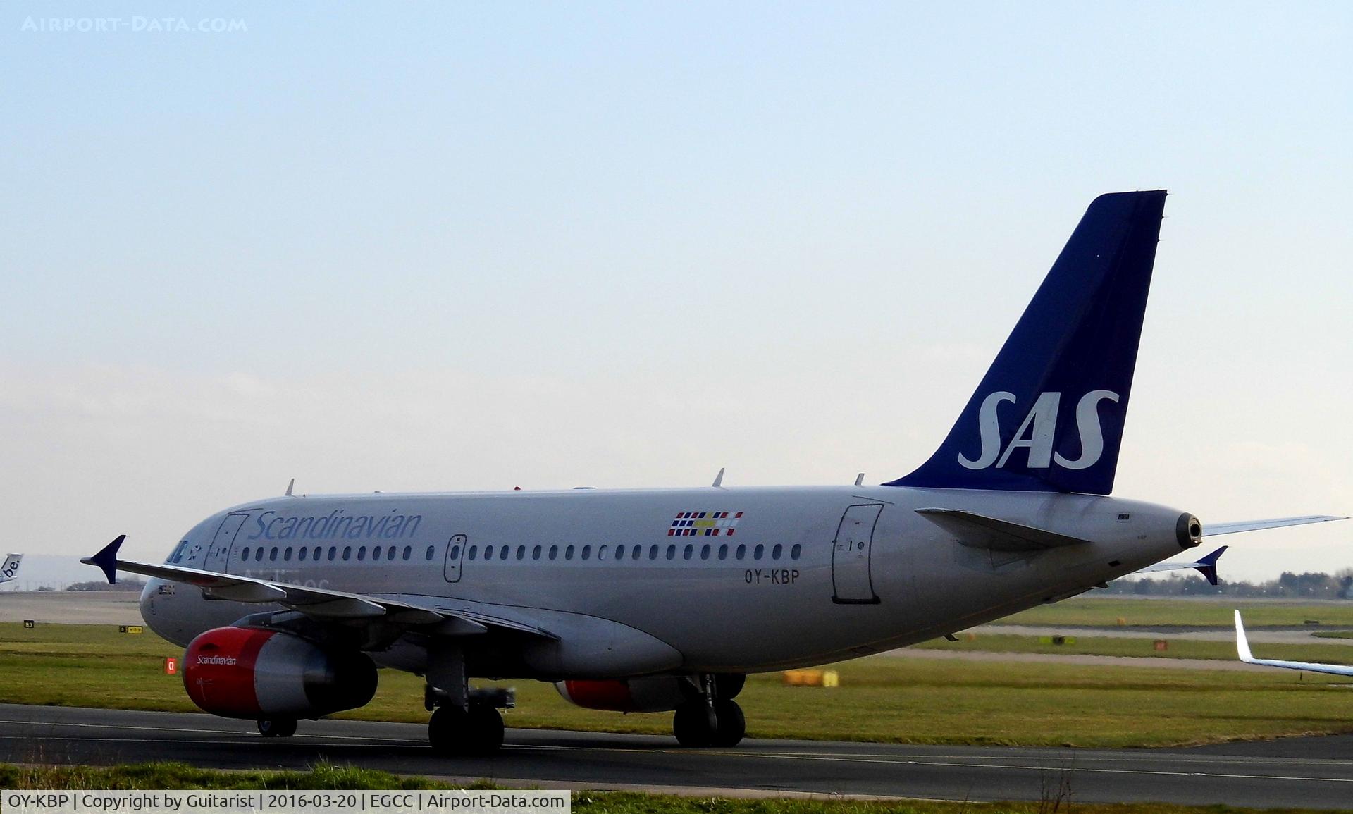 OY-KBP, 2006 Airbus A319-132 C/N 2888, At Manchester