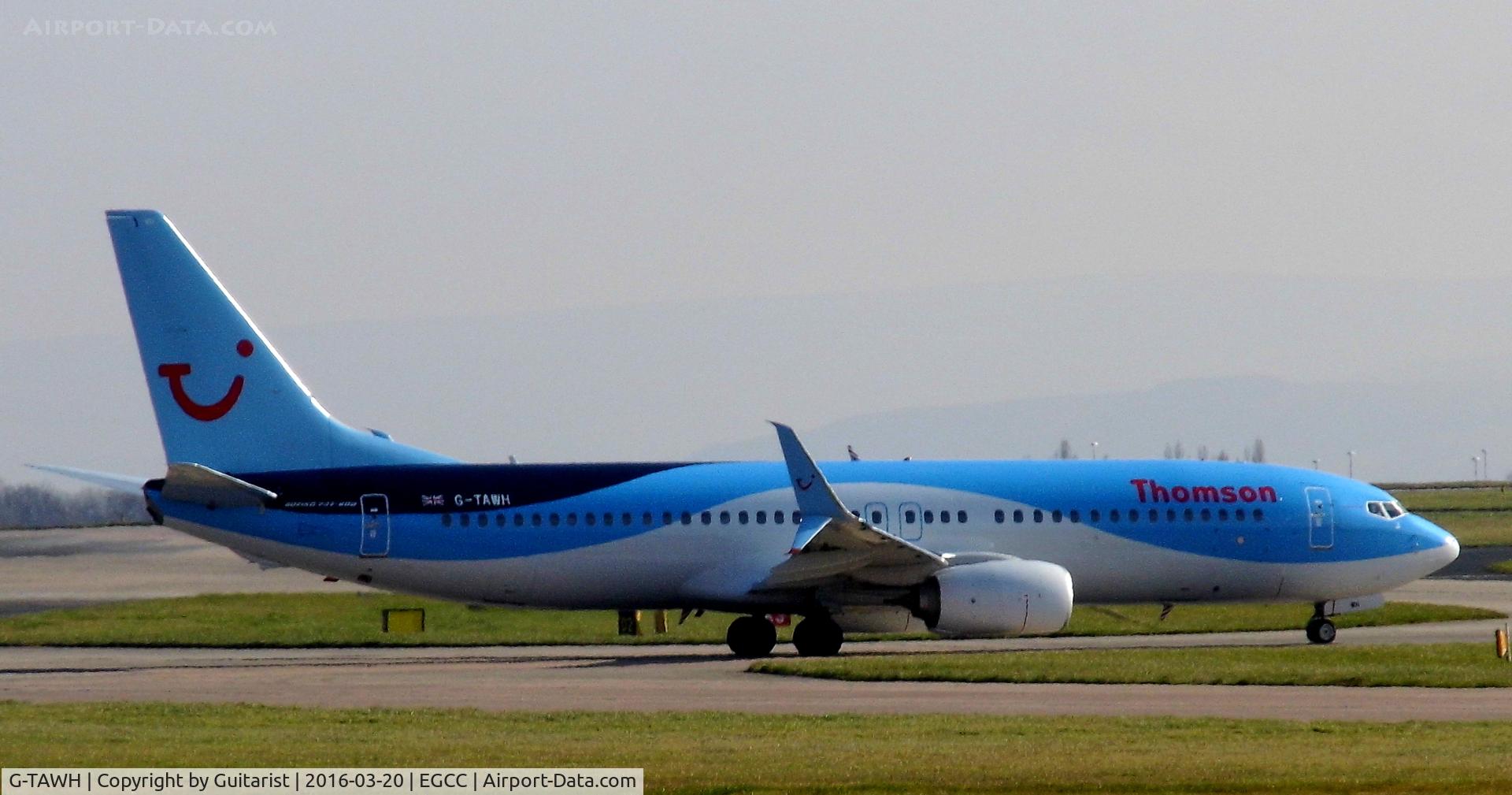 G-TAWH, 2012 Boeing 737-8K5 C/N 38107, At Manchester