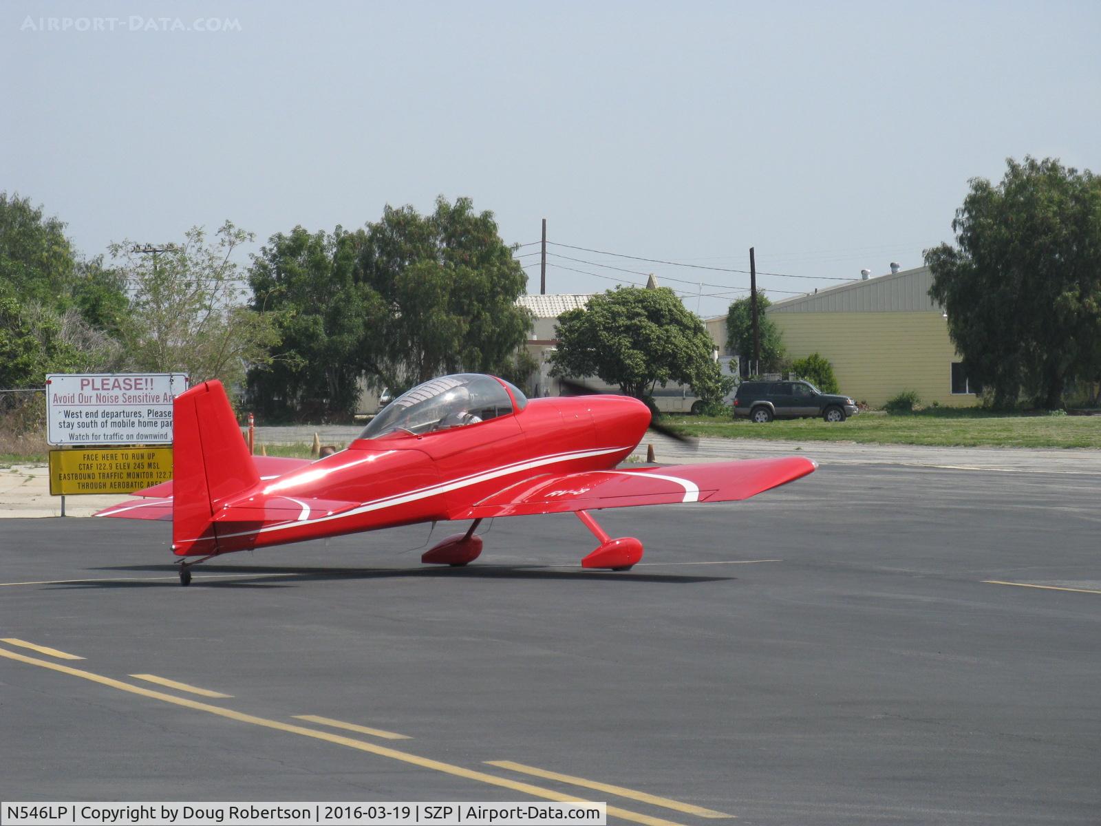 N546LP, Vans RV-8 C/N 82726, 2007 Obrien SPECIAL VAN's RV-8, Lycoming IO-360EXP 180 Hp, taking the active