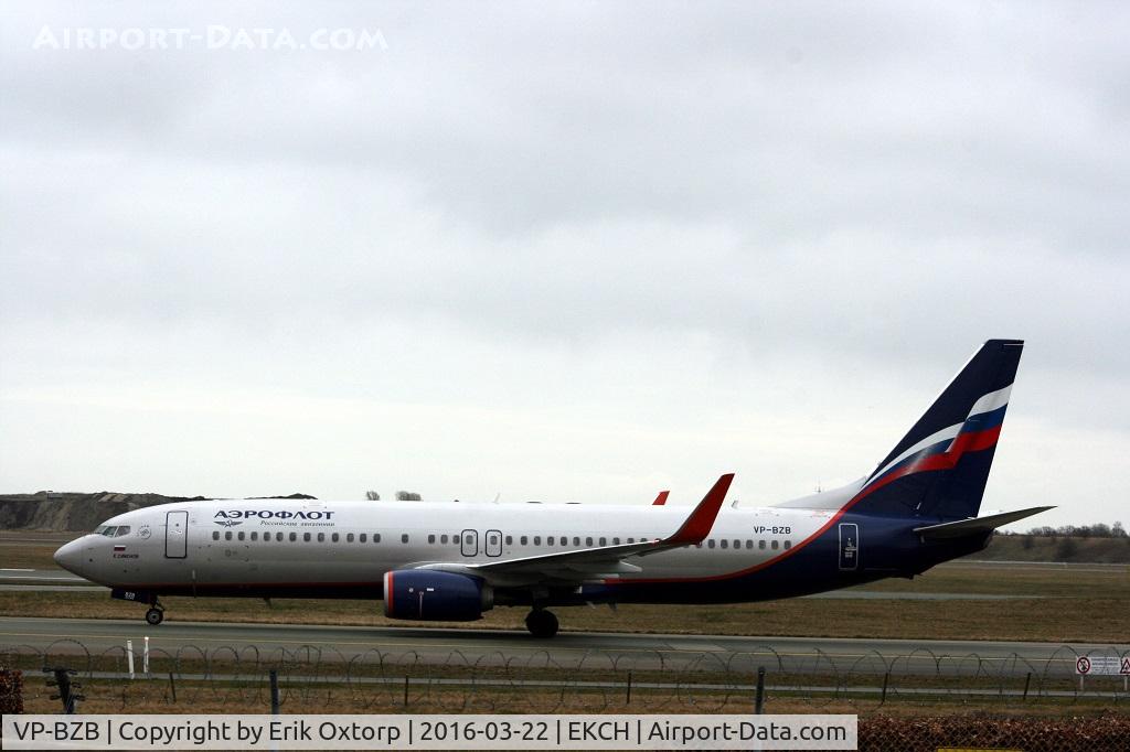 VP-BZB, 2014 Boeing 737-8LJ C/N 41199, VP-BZB just arrived rw 04L