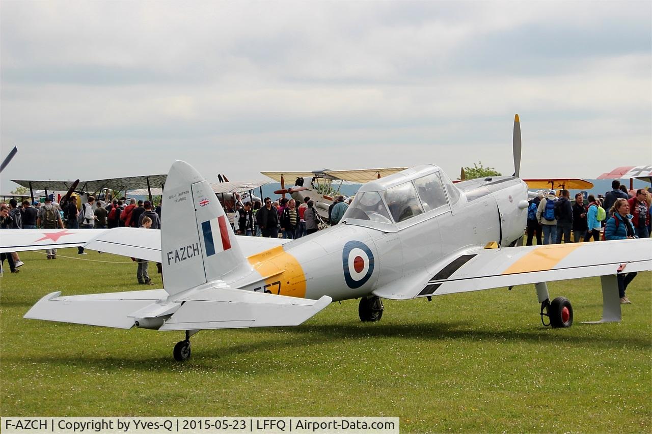 F-AZCH, De Havilland DHC-1 Chipmunk 22 C/N C1/0702, De Havilland DHC-1 Chipmunk 22, Static display, La Ferté-Alais airfield (LFFQ) Air show 2015