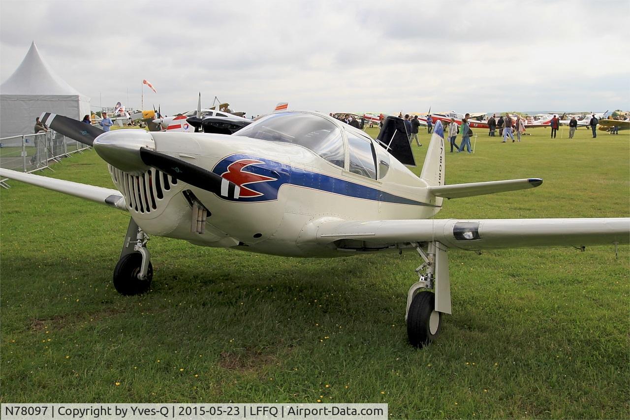 N78097, 1946 Universal Globe GC-1B Swift C/N 2097, Universal GLOBE GC-1B, Static display, La Ferté-Alais Airfield (LFFQ) Air show 2015