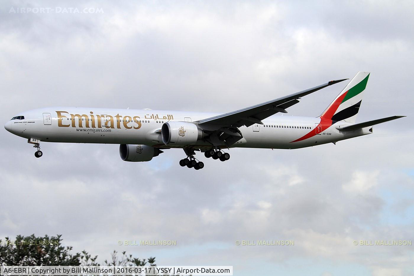 A6-EBR, 2006 Boeing 777-31H/ER C/N 34483, in from BKK as EK418
