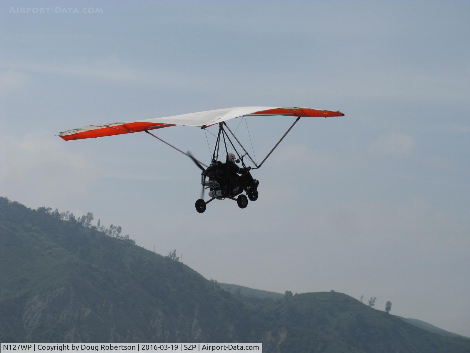 N127WP, 2006 North Wing Apache ST C/N 001, 2006 North Wing Design APACHE ST weight-shift control Experimental class trike, Rotax 582UL-99 64 Hp pusher, c/n 001, takeoff climb Rwy 22