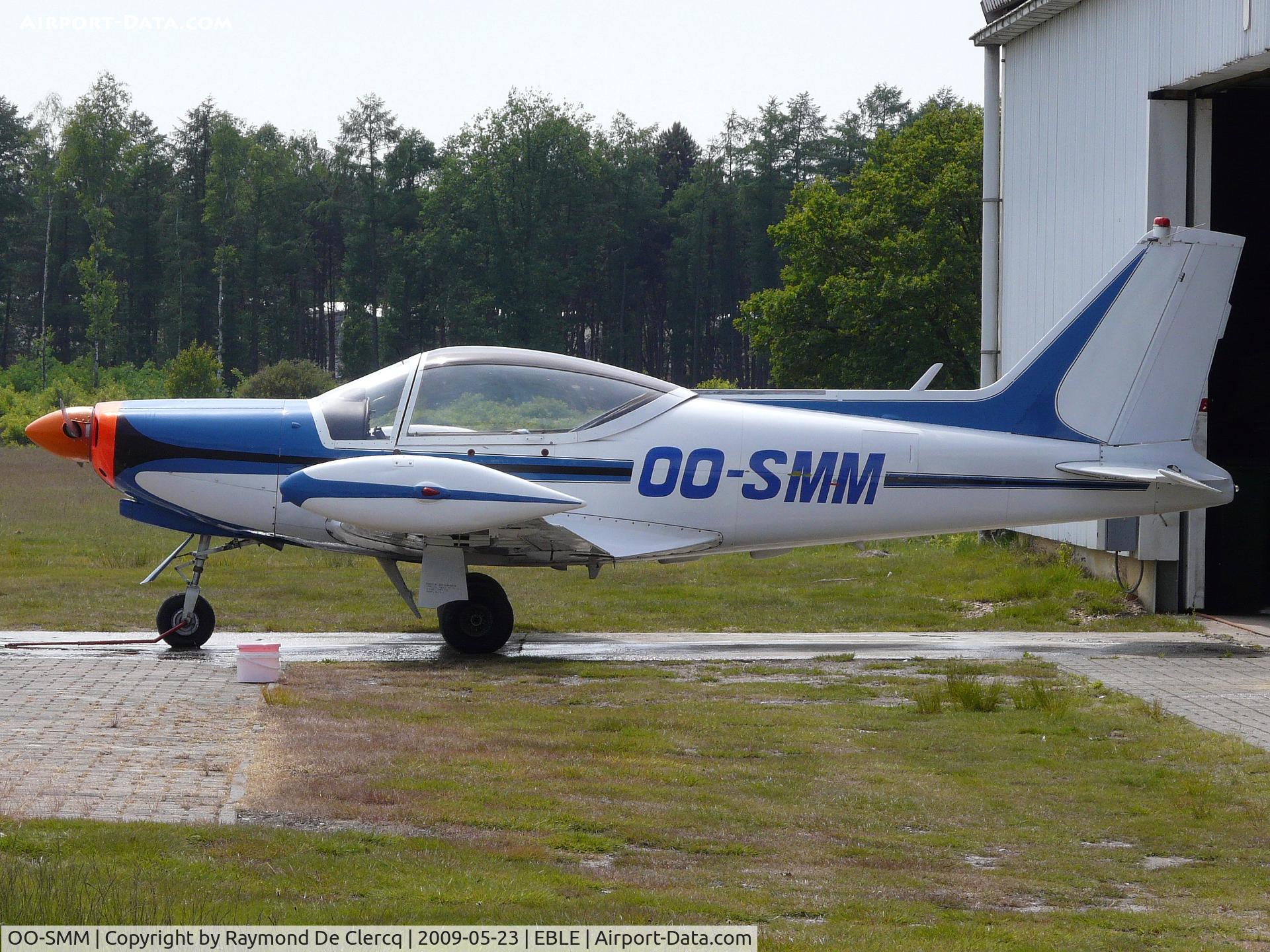 OO-SMM, 1972 SIAI-Marchetti SF-260 C/N 2-47, At Leopoldsburg in 2009.