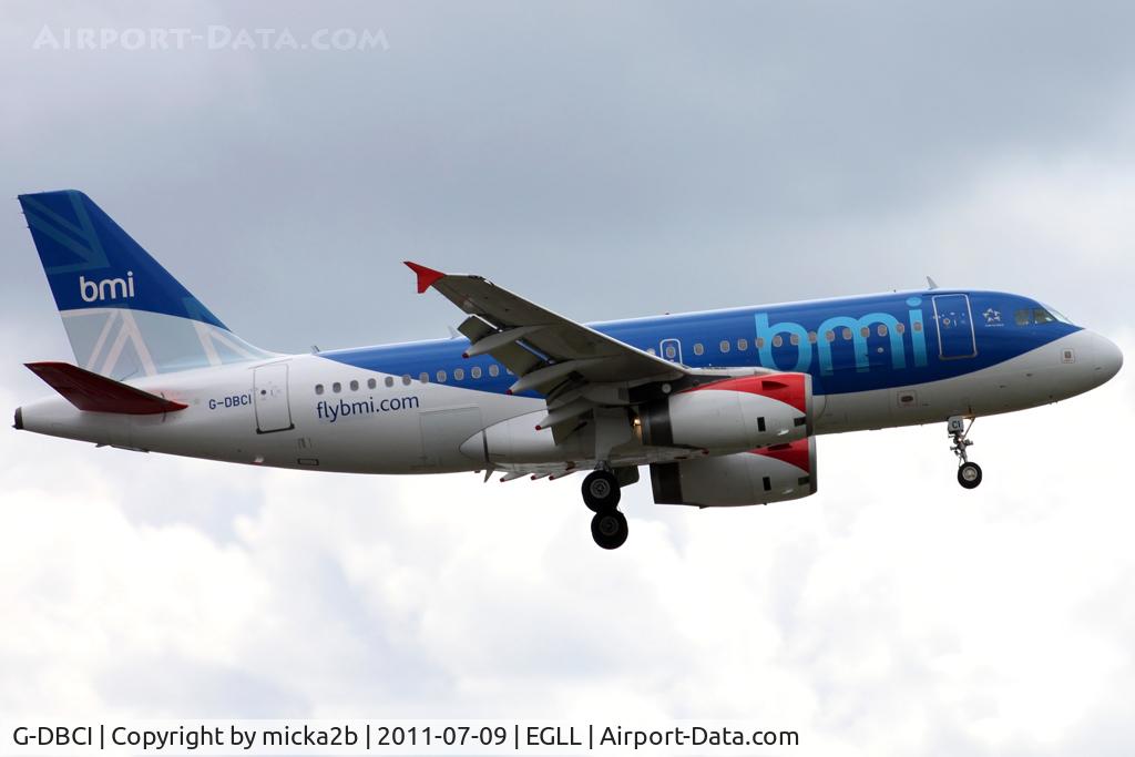 G-DBCI, 2006 Airbus A319-131 C/N 2720, Landing