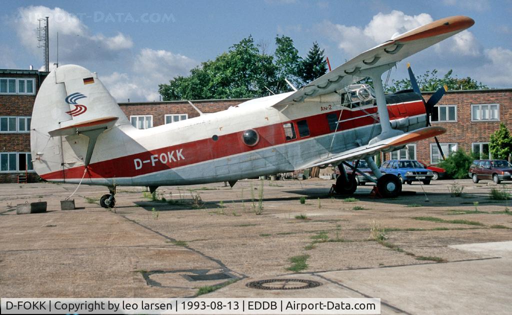 D-FOKK, Antonov An-2 C/N 19547304, SXF 13.8.93