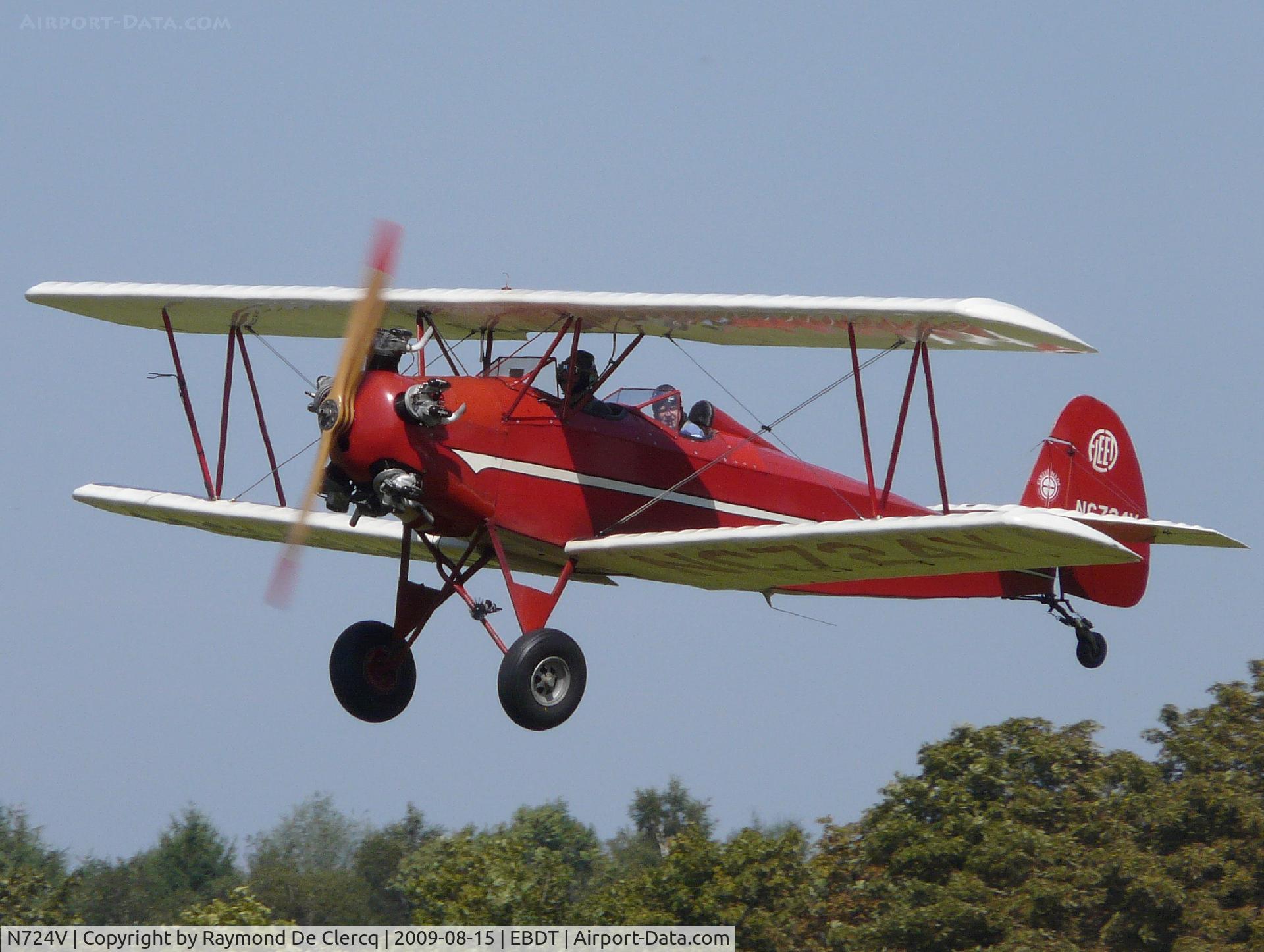 N724V, 1946 Fleet Model 2 C/N 290, 2009 Schaffen fly in.