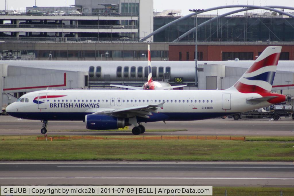 G-EUUB, 2002 Airbus A320-232 C/N 1689, Taxiing