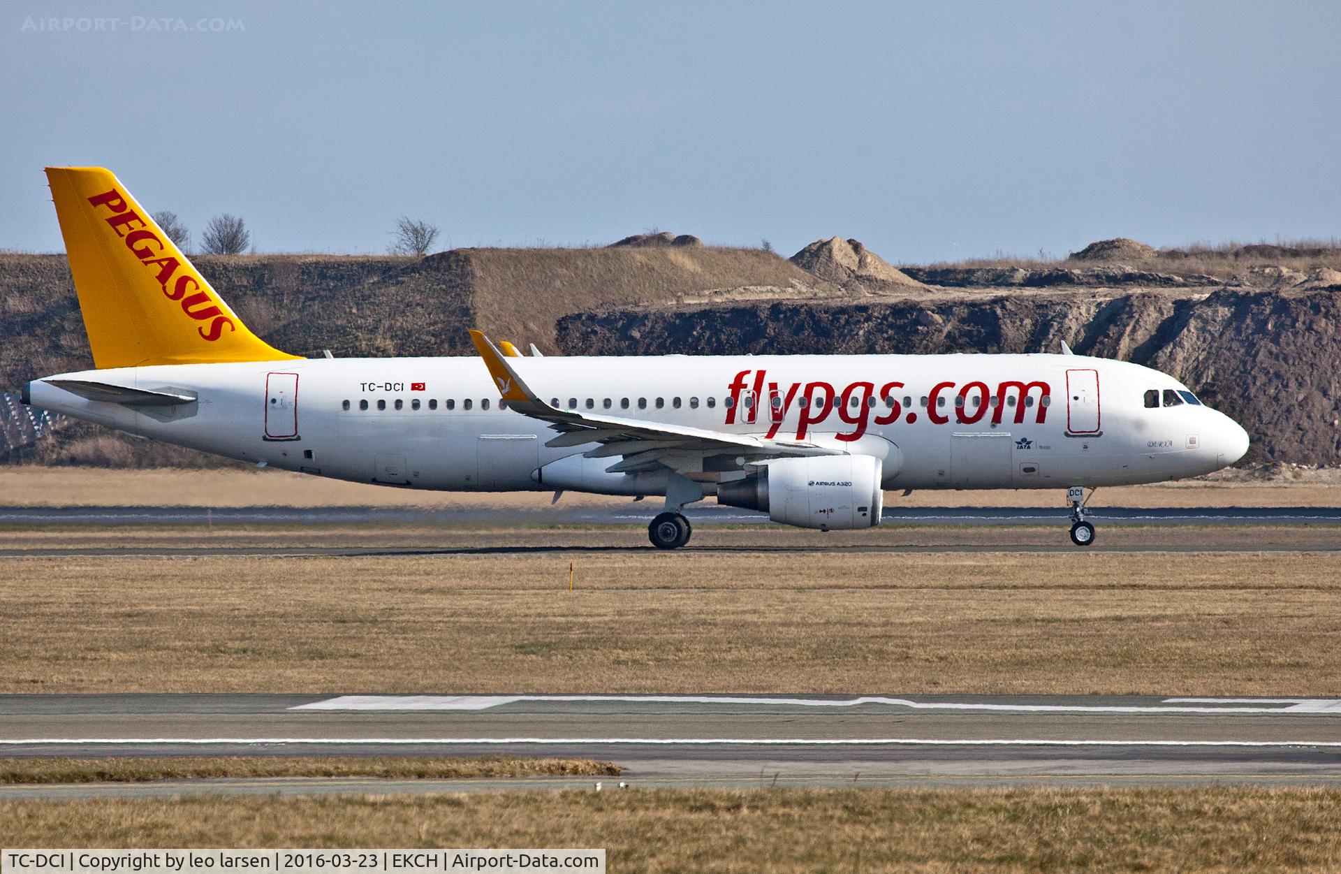 TC-DCI, 2015 Airbus A320-216 C/N 6666, Copenhagen 23.3.16
