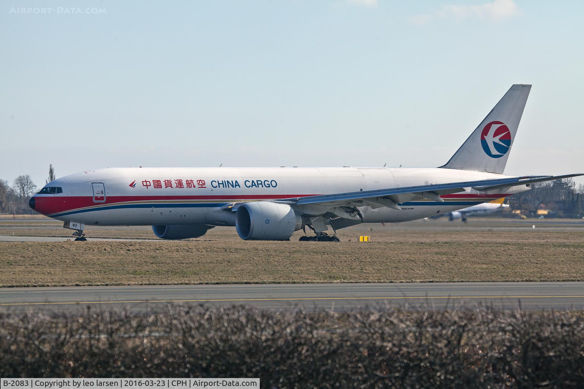 B-2083, 2011 Boeing 777-F6N C/N 37717, Copenhagen 23.3.16