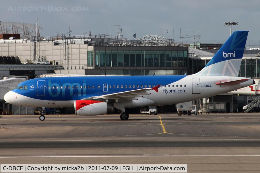G-DBCE, 2005 Airbus A319-131 C/N 2429, Taxiing