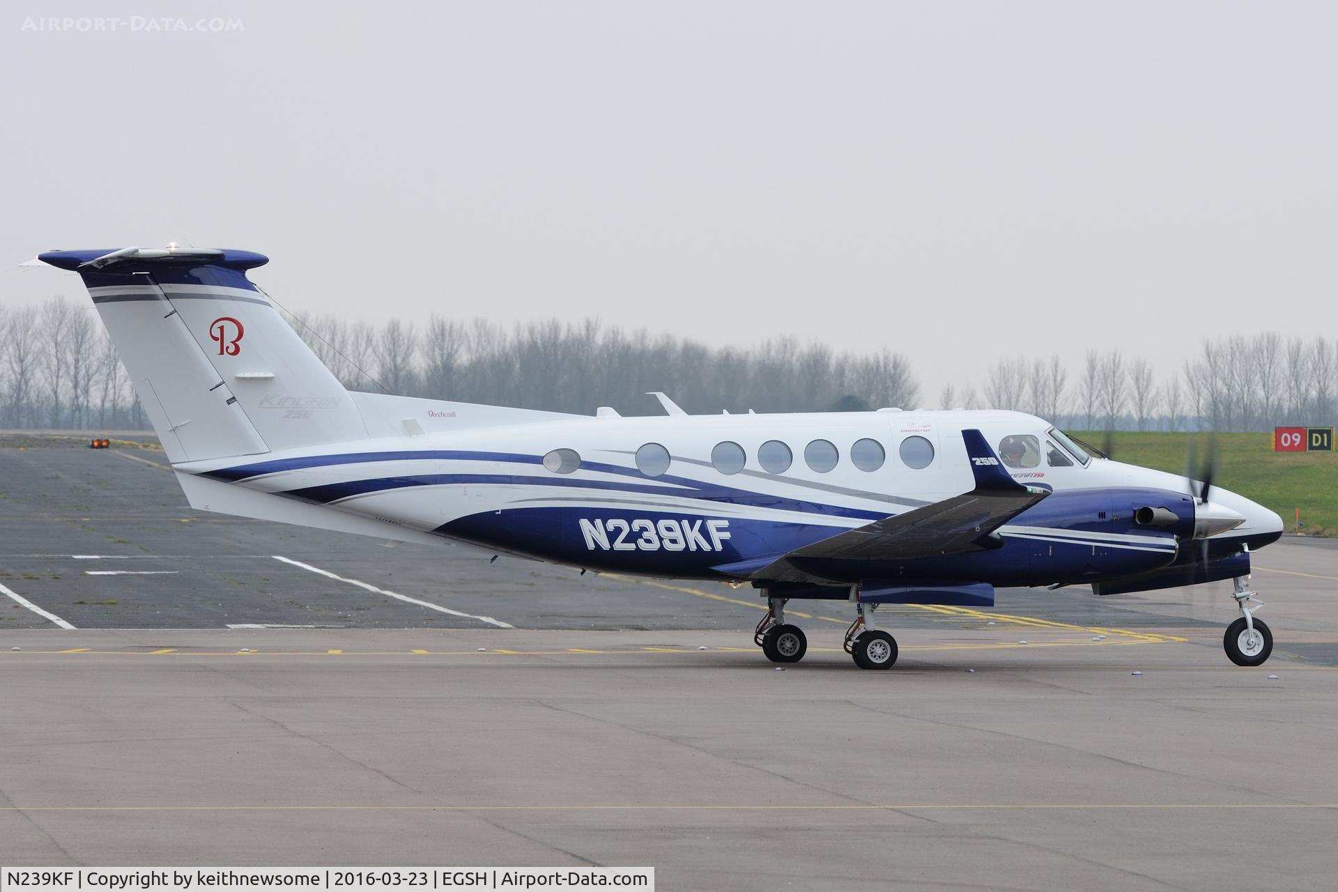 N239KF, 2015 Beechcraft B200GT King Air C/N BY-239, Revised colour scheme.