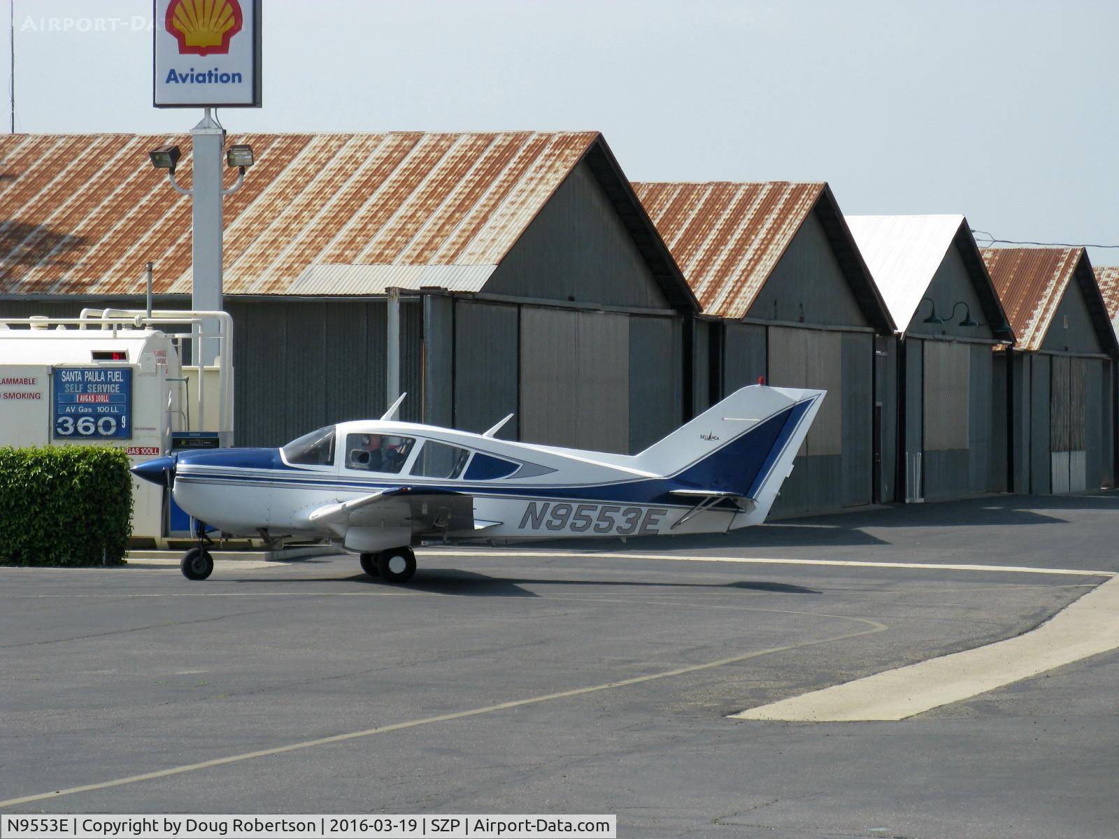 N9553E, 1976 Bellanca 17-30A Viking C/N 76-30830, 1976 Bellanca 17-30A VIKING, Continental IO-520 300/285 Hp, taxi to fuel dock. The -30As were NOT Super Vikings-that Super came with the -31As, also built in the same time period all with Lycoming engines.