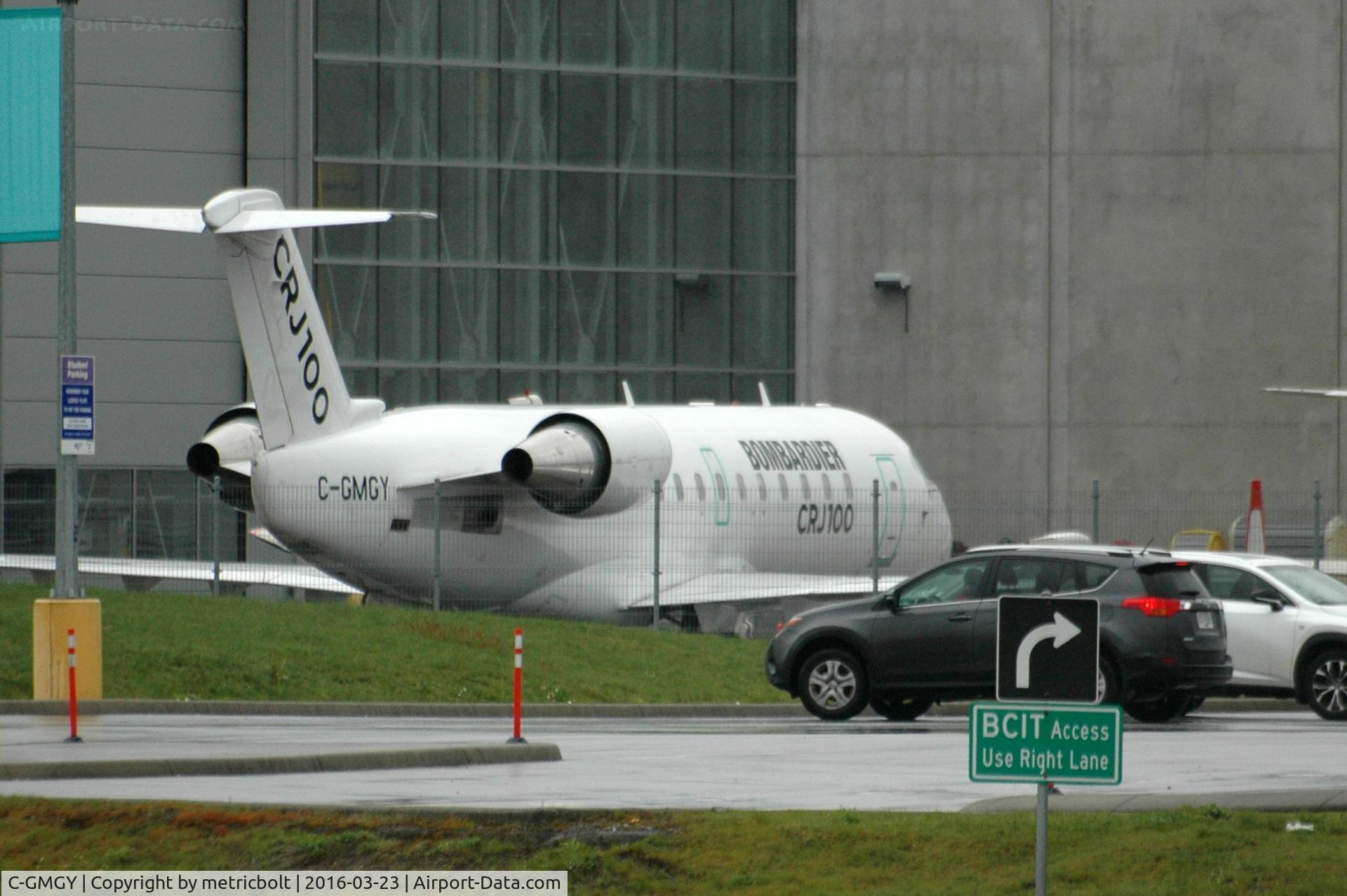 C-GMGY, 1994 Canadair CRJ-100LR (CL-600-2B19) C/N 7032, At British Columbia Institute of Technology,Richmond BC