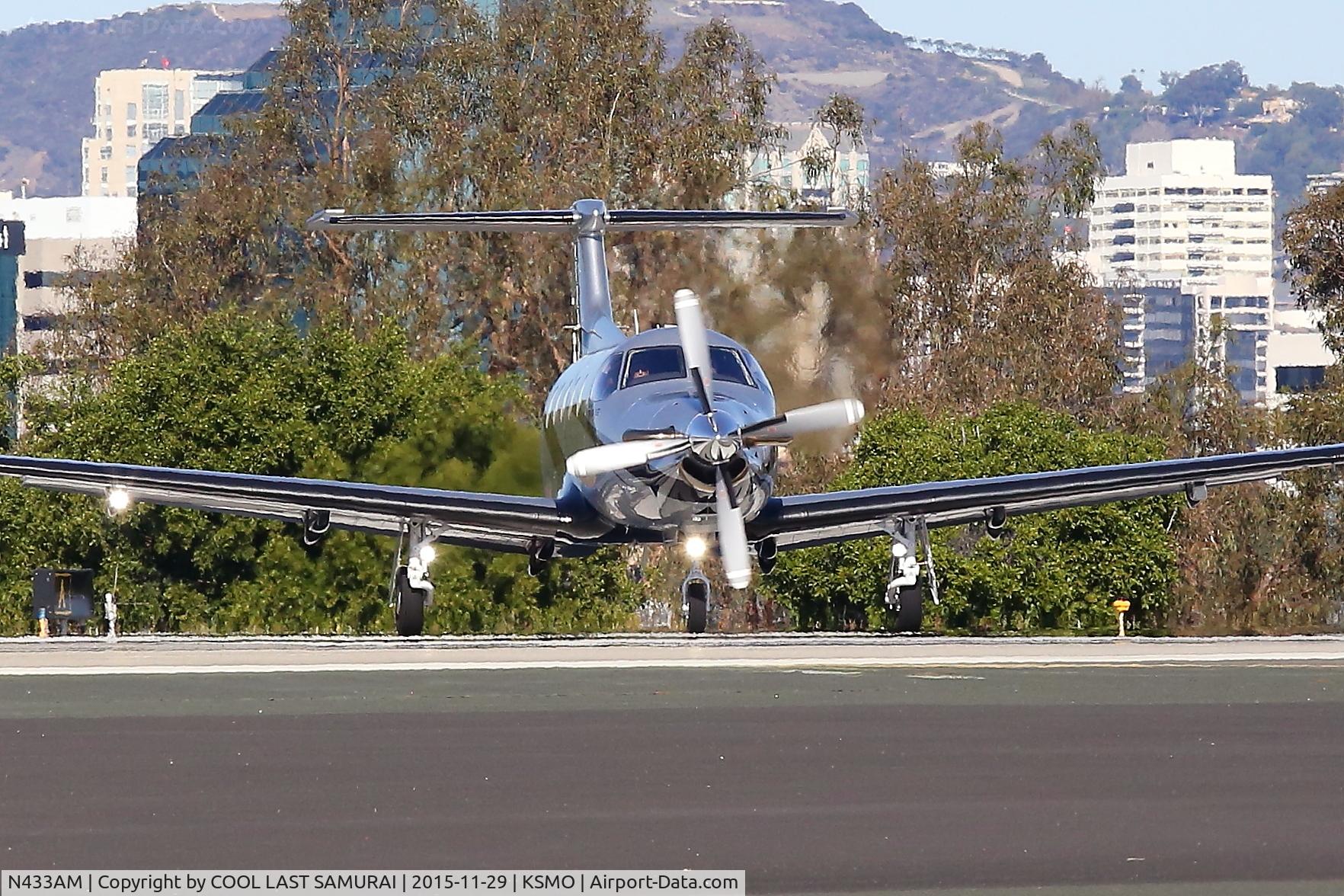 N433AM, 2015 Pilatus PC-12/47E C/N 1526, departing from Rwy21