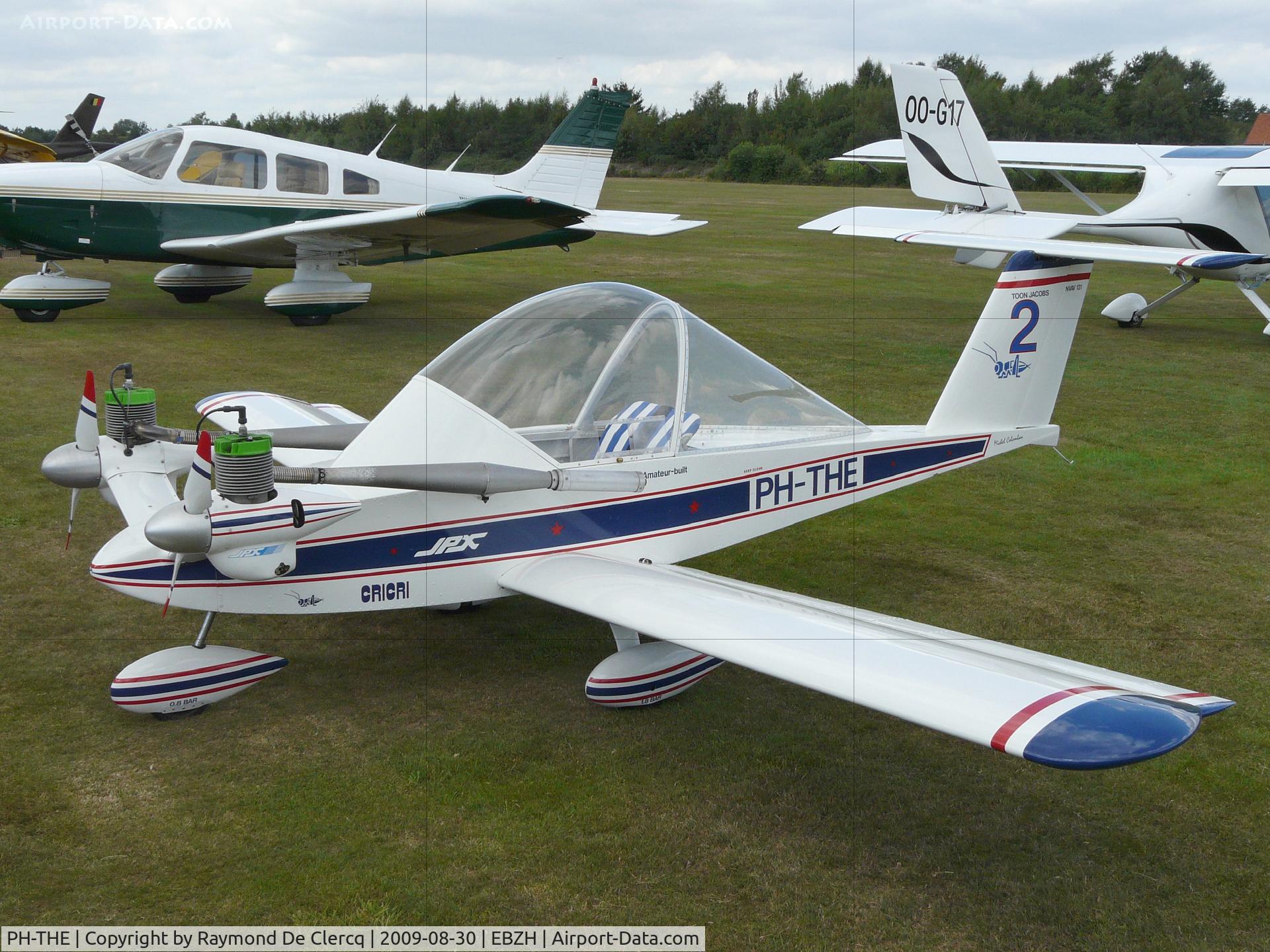 PH-THE, Colomban MC-15 Cri-Cri (Cricket) C/N NVAV-131, Open door Kiewit 2009.