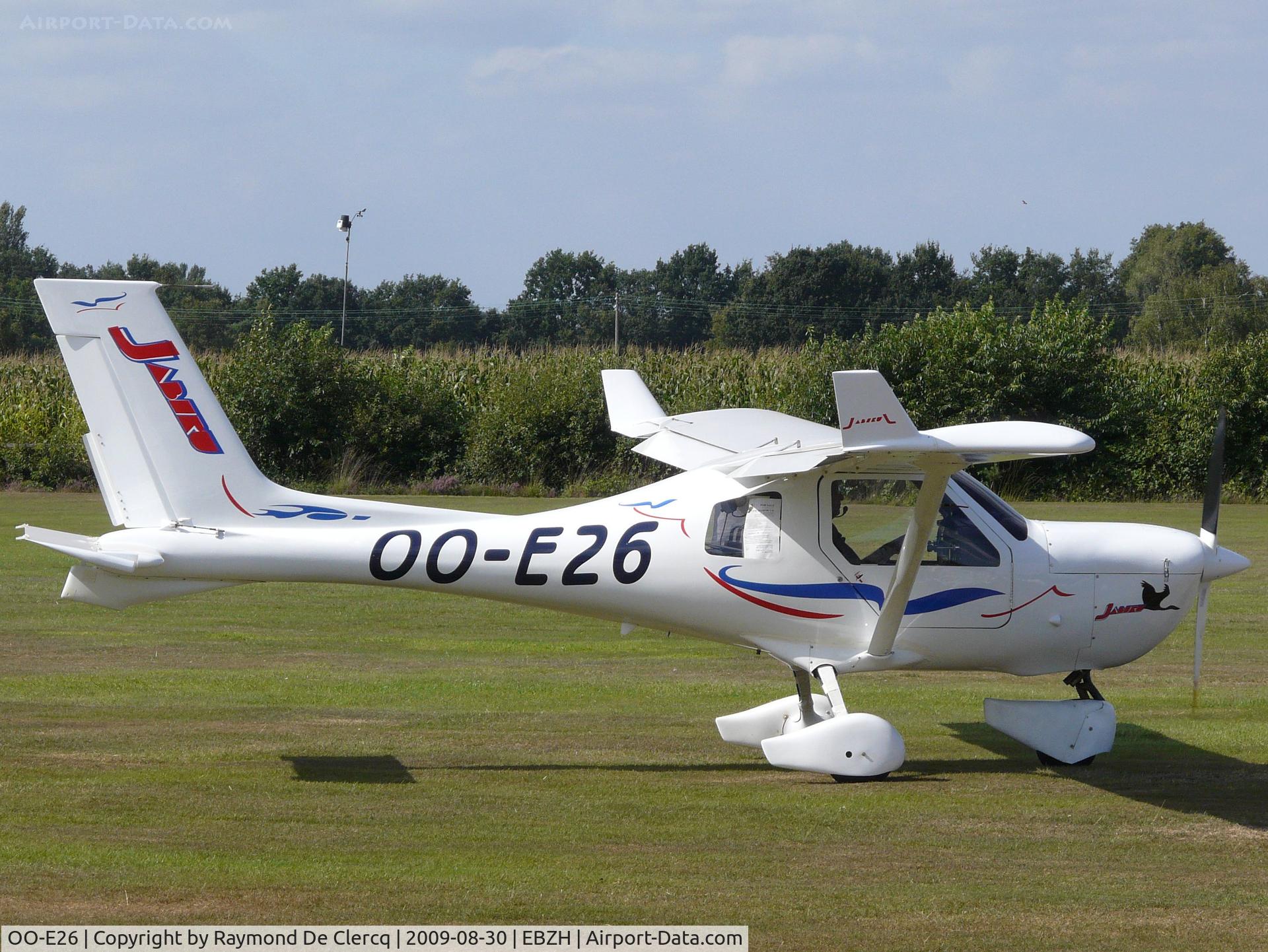 OO-E26, 2003 Jabiru UL 450 C/N 556, Open door Kiewit 2009.