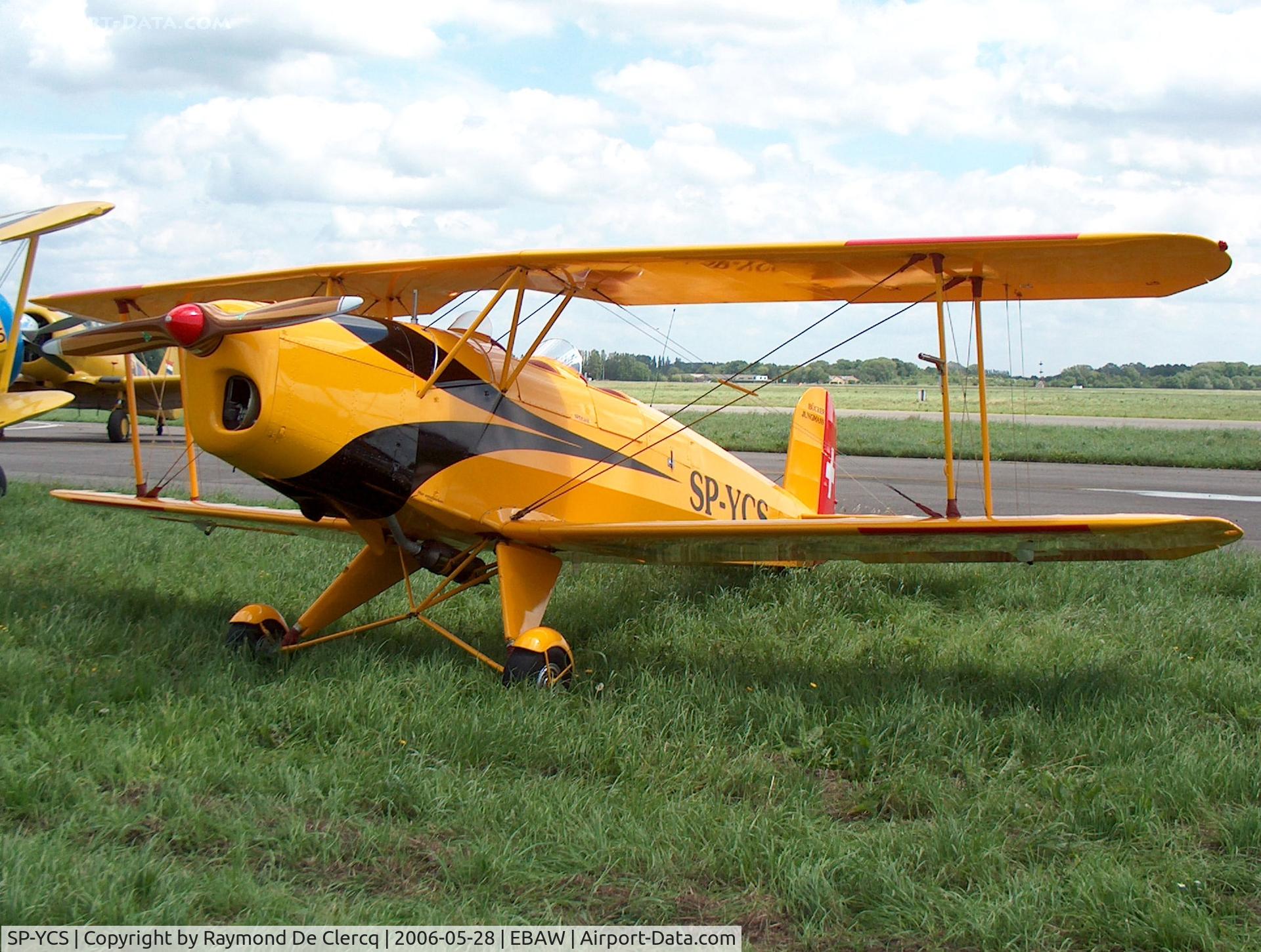 SP-YCS, Tatra T-131PA Jungmann C/N Not found SP-YCS, 2006 Stampe fly in.