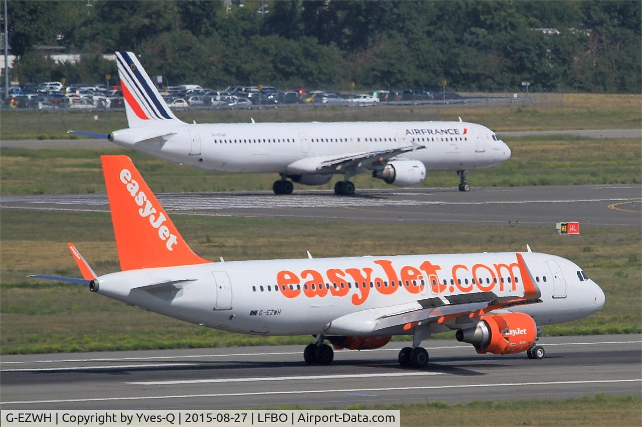 G-EZWH, 2013 Airbus A320-214 C/N 5542, Airbus A320-214, Landing rwy 14R, Toulouse-Blagnac airport (LFBO-TLS)