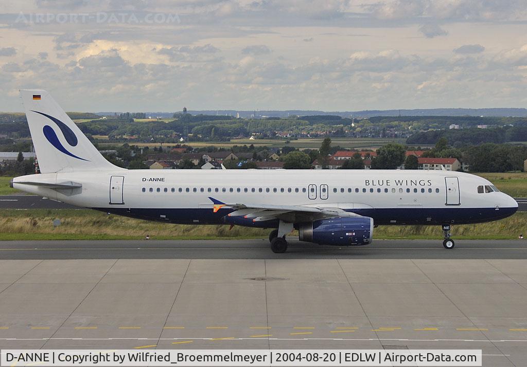 D-ANNE, 1995 Airbus A320-232 C/N 530, Blue Wings / Refer to Construction List Airbus A320 family and jp airline-fleets international 2004/05. This is MSN 530 !