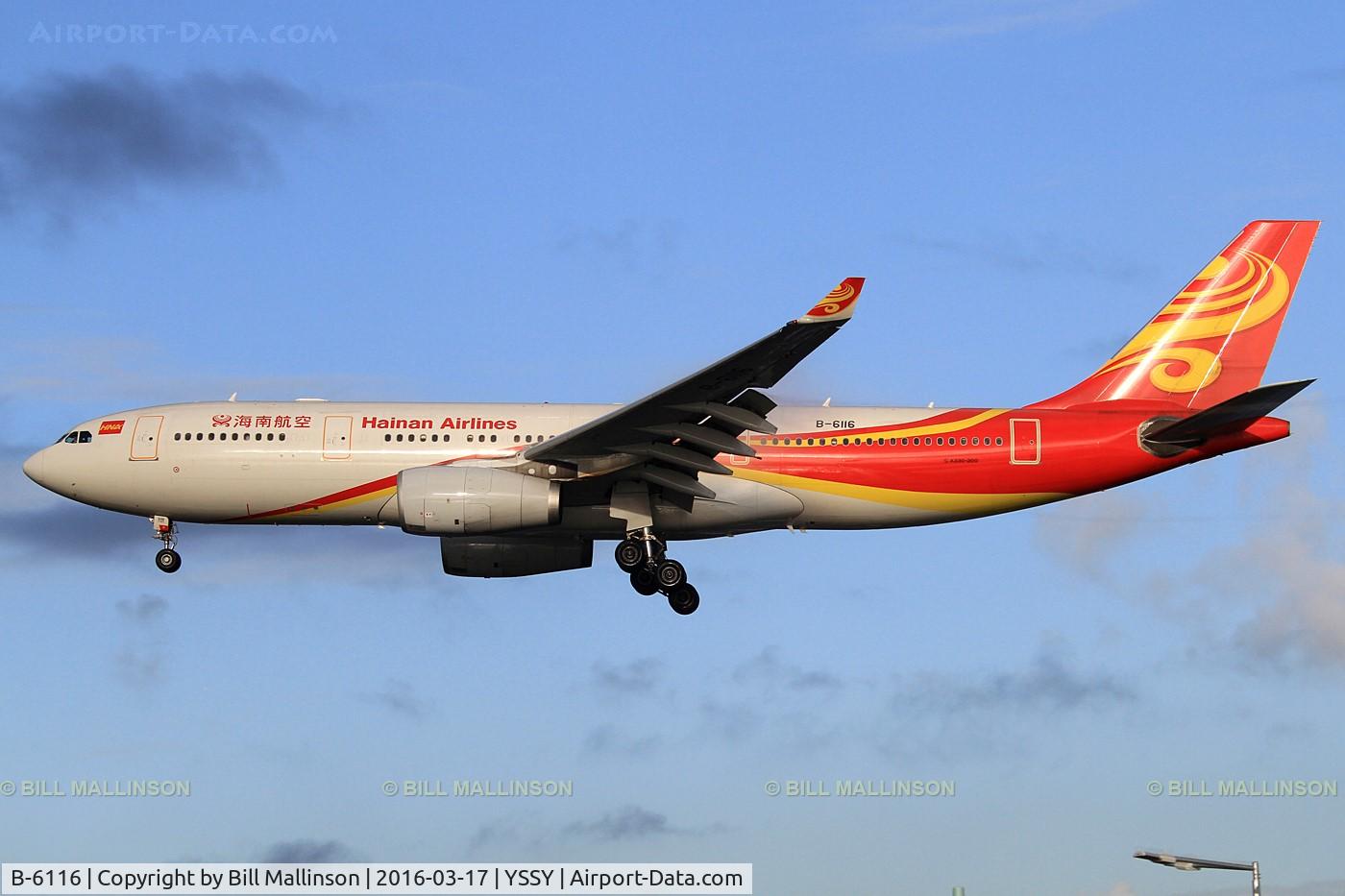 B-6116, 2007 Airbus A330-243 C/N 875, finals to 16R