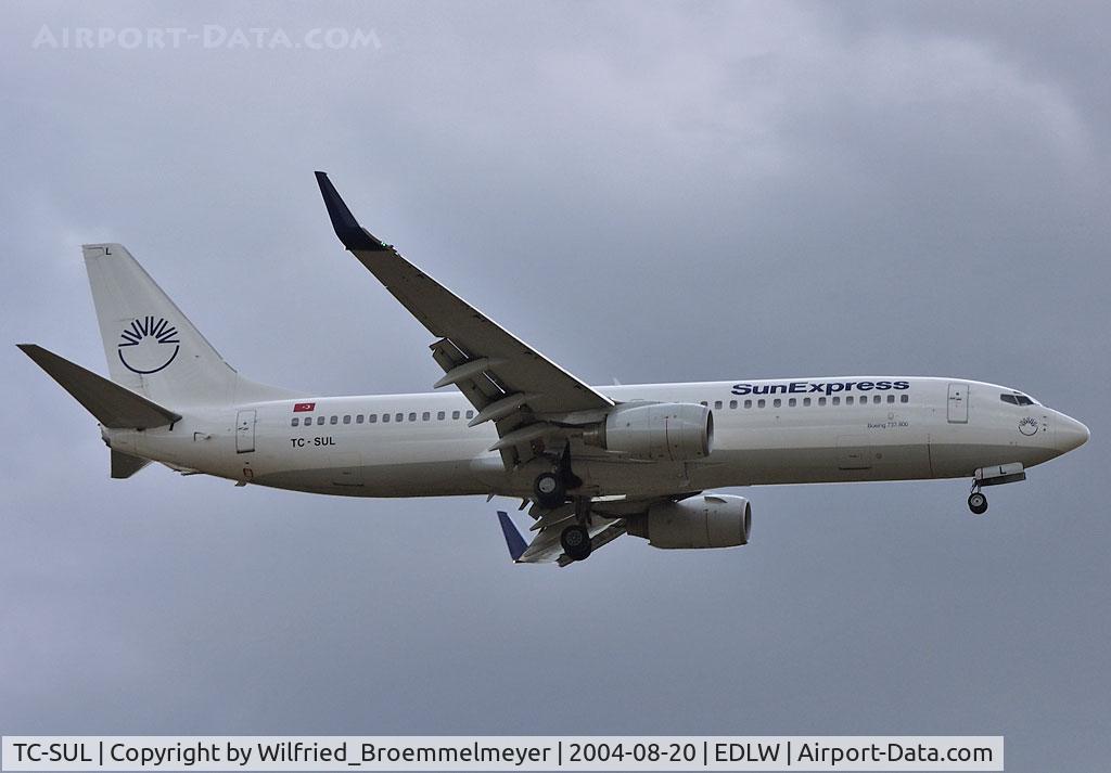TC-SUL, 1998 Boeing 737-85F C/N 28822, SunExpress