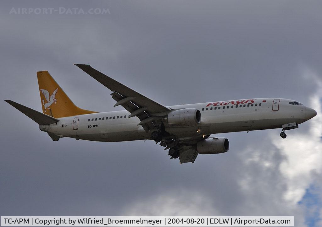 TC-APM, 1998 Boeing 737-809 C/N 28403, Pegasus Airlines