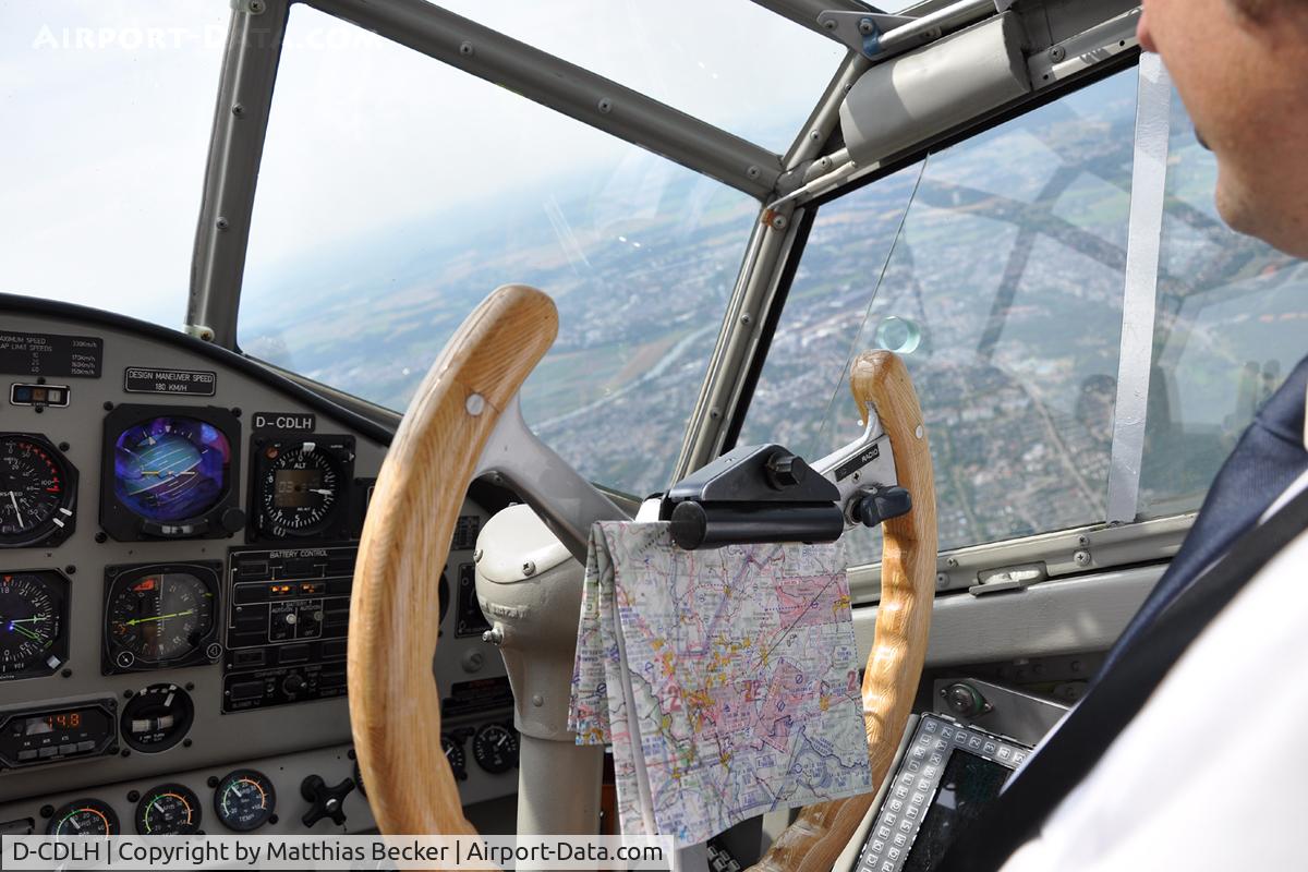 D-CDLH, 1936 Junkers Ju-52/3m C/N 130714, Cockpit view