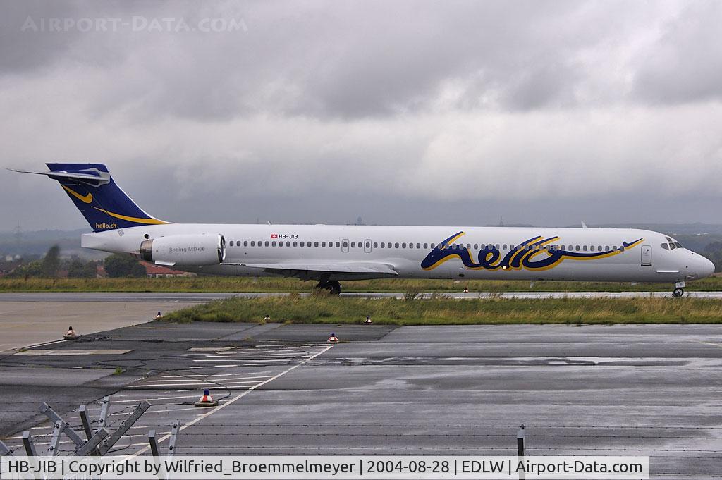 HB-JIB, 1996 McDonnell Douglas MD-90-30 C/N 53553, Hello / Typical German summer