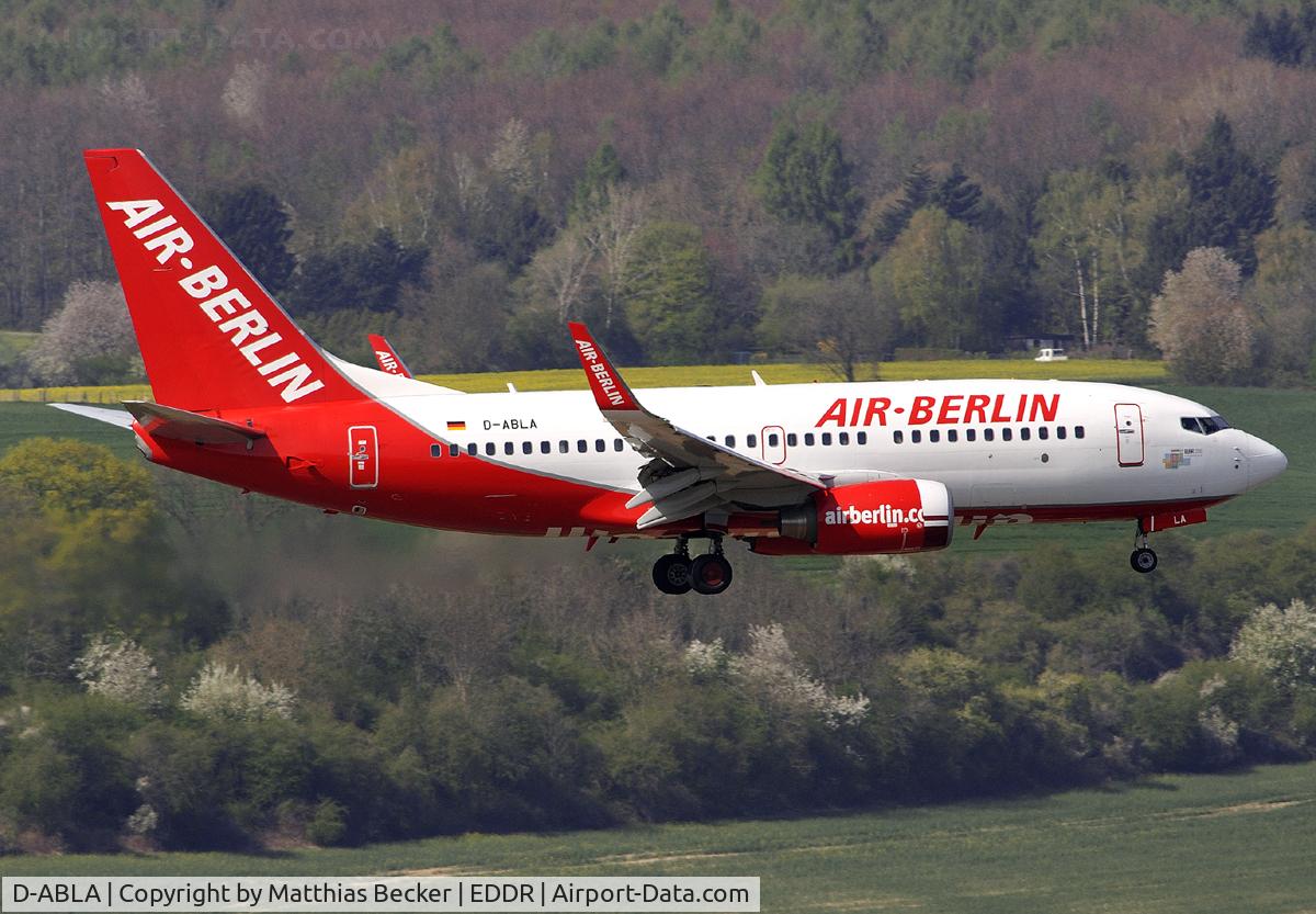 D-ABLA, 2007 Boeing 737-76J C/N 36114, D-ABLA