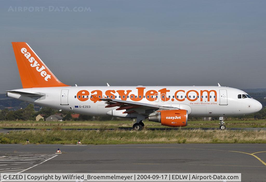 G-EZED, 2004 Airbus A319-111 C/N 2170, easyJet