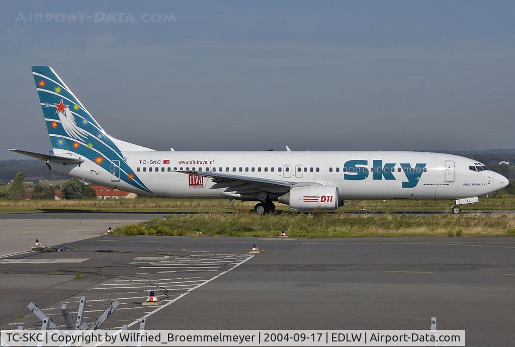 TC-SKC, 2001 Boeing 737-85F C/N 30478, Sky Airlines