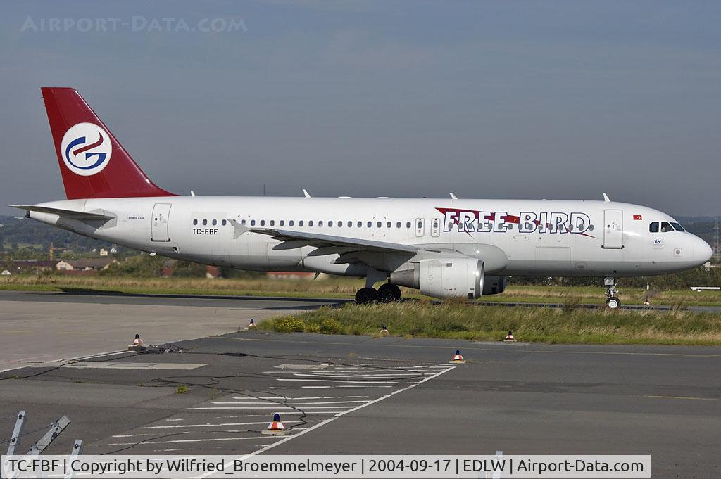 TC-FBF, 1991 Airbus A320-211 C/N 288, Freebird Airlines
