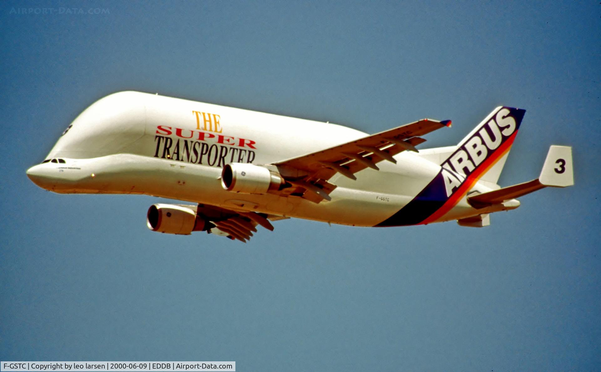 F-GSTC, 1997 Airbus A300B4-608ST Super Transporter C/N 765, Berlin Air Show 9.6.00