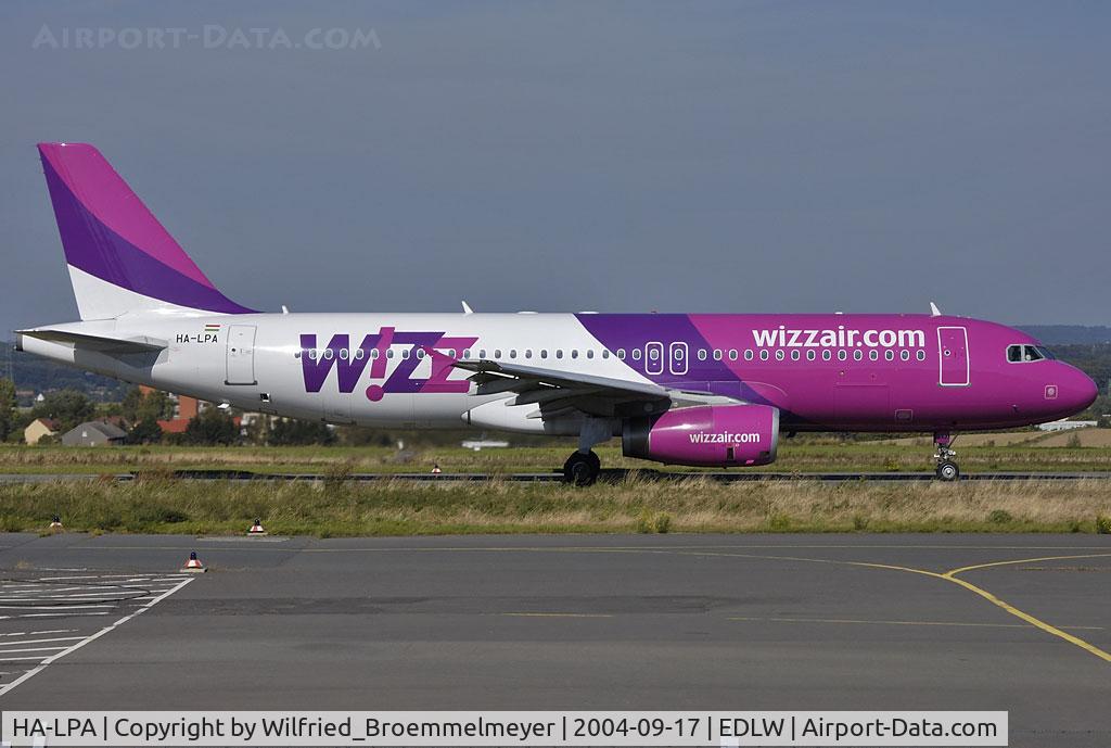 HA-LPA, 1998 Airbus A320-233 C/N 839, wizzair