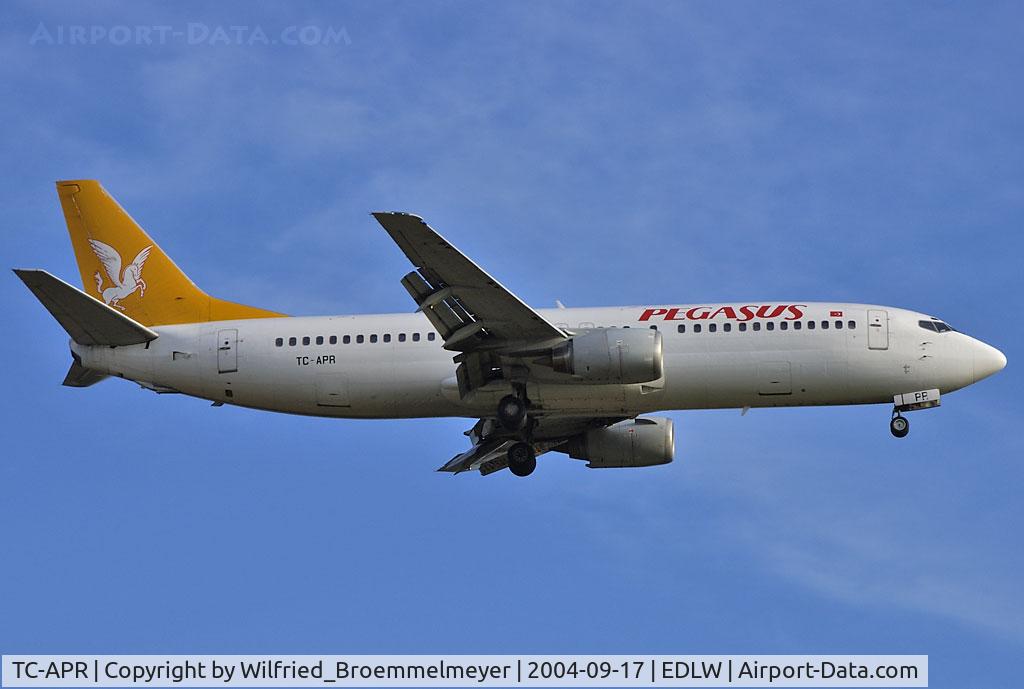 TC-APR, 1990 Boeing 737-4Y0 C/N 24685, Pegasus Airlines