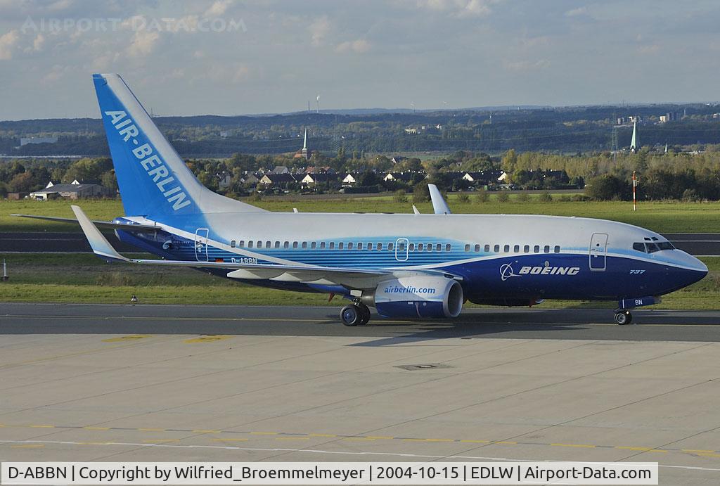 D-ABBN, 2004 Boeing 737-76Q C/N 30293, Air Berlin