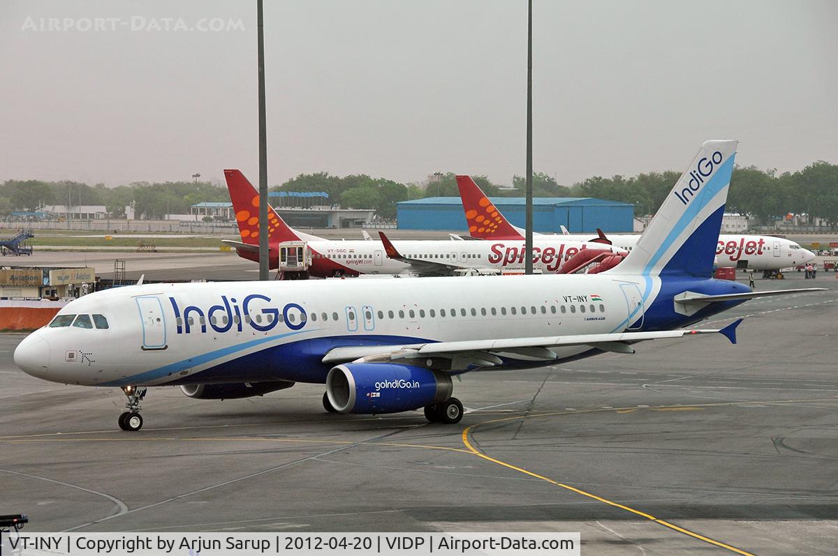 VT-INY, Airbus A320-232 C/N 3863, Taxiing out for departure from IGIA T-1.
