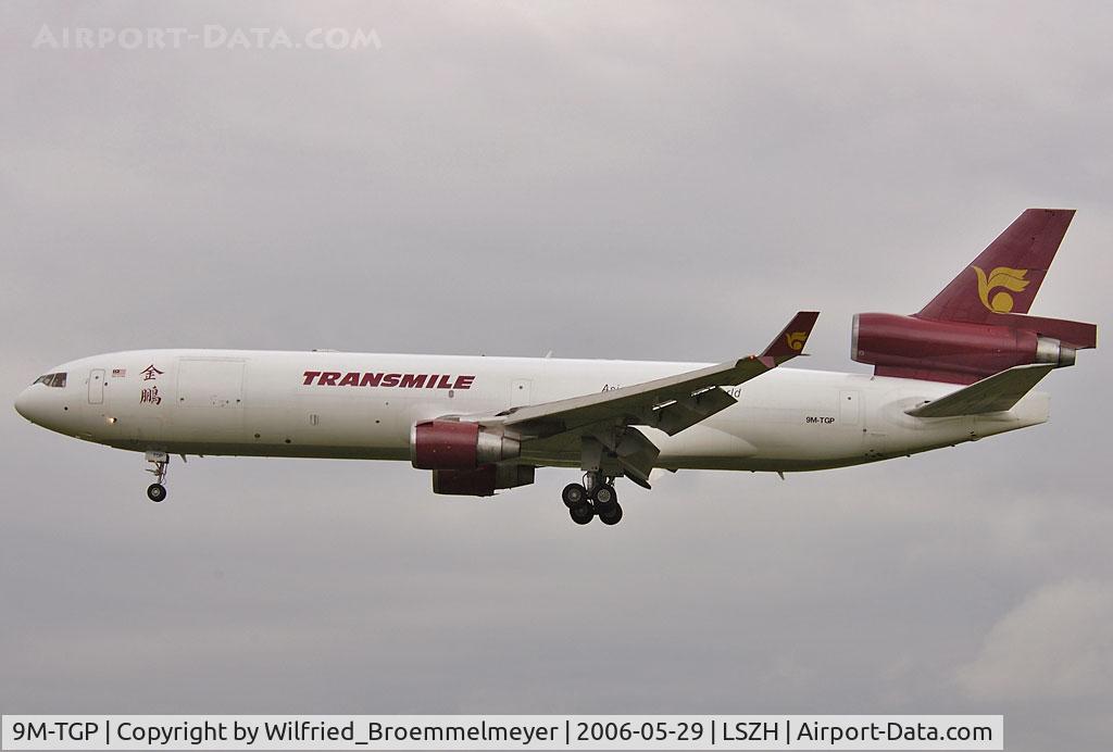 9M-TGP, 1991 McDonnell Douglas MD-11F C/N 48444, Transmile
